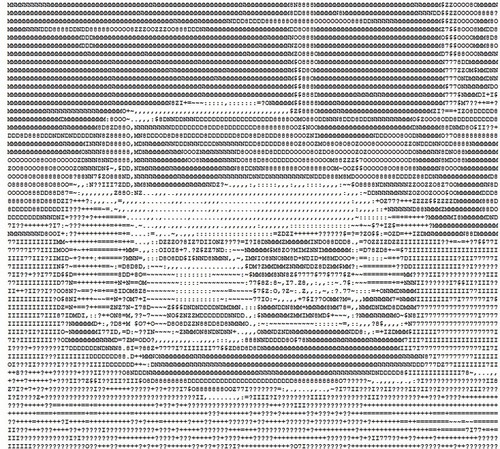  ASCII Art Vehicle