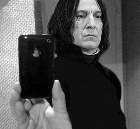  Embarrassing mga litrato of Snape & Lucius