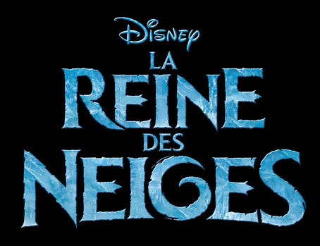  La Reine des Neiges French Logo