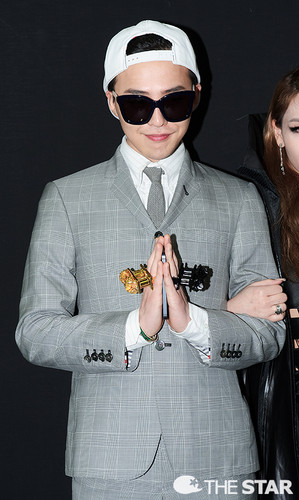  G-DRAGON at Seoul Fashion Week (March 28th, 2013)
