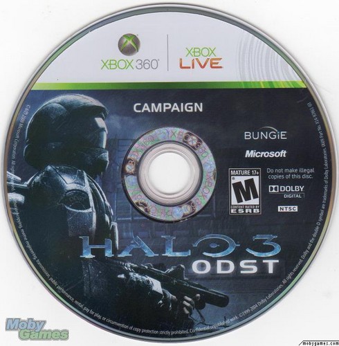  Halo 3: ODST disc