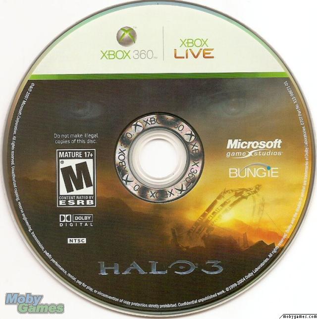Halo 3 disc