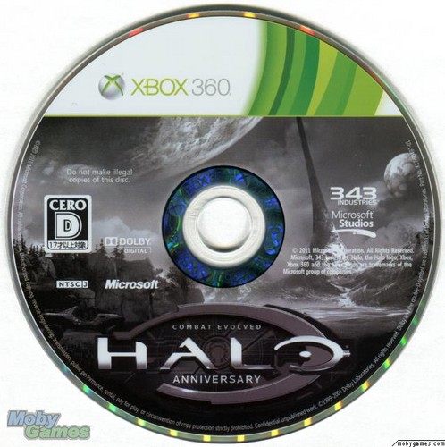 Halo: CE Anniversary disc