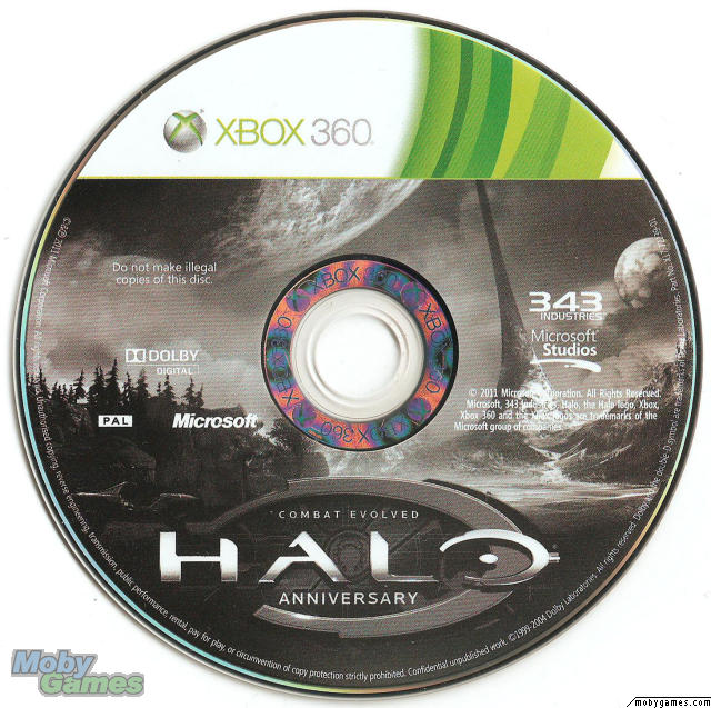 Halo: CE Anniversary disc