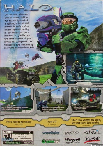 Halo: Combat Evolved (Mac cover)