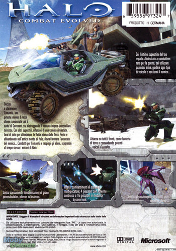 Halo: Combat Evolved (Xbox cover)