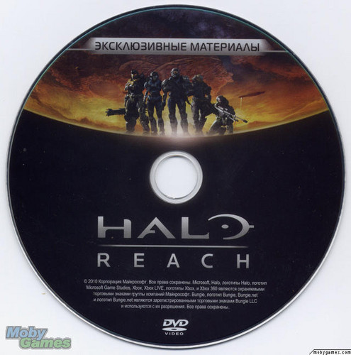 Halo Reach disc