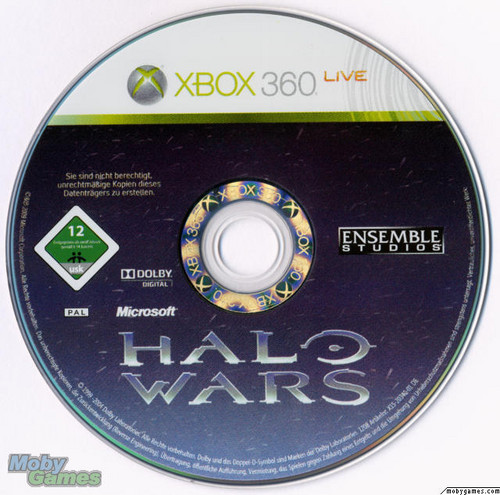  Halo Wars disc