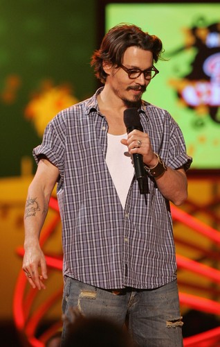  Johnny Depp at the Kid's Choice Awards 2005