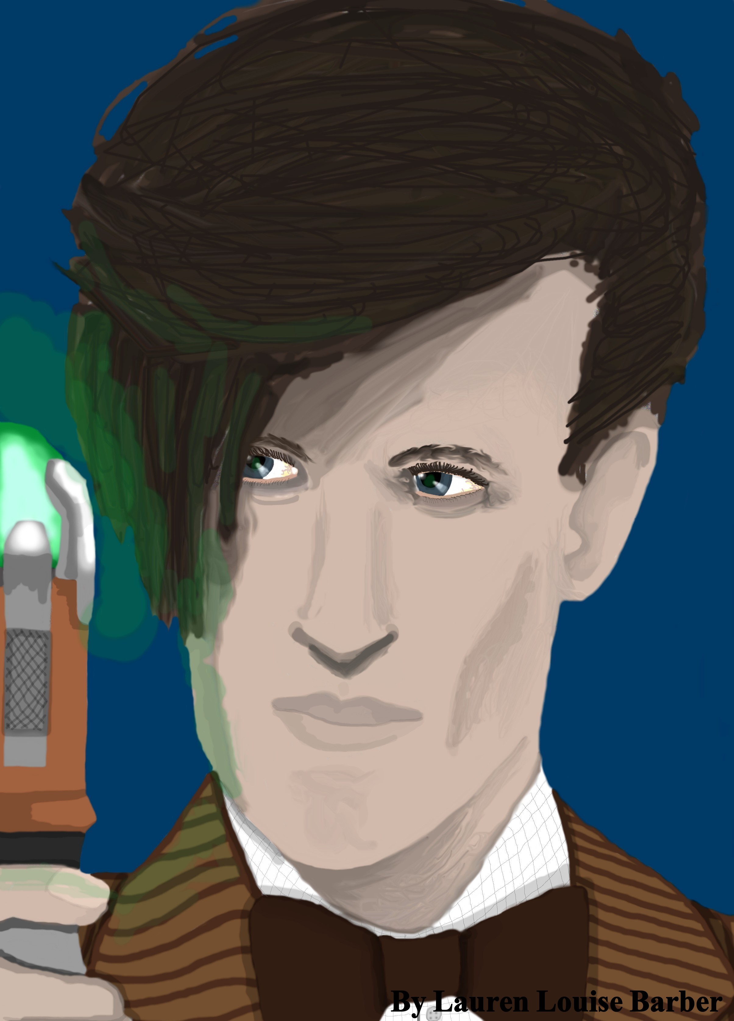 Matt Smith As The Doctor (Painting)