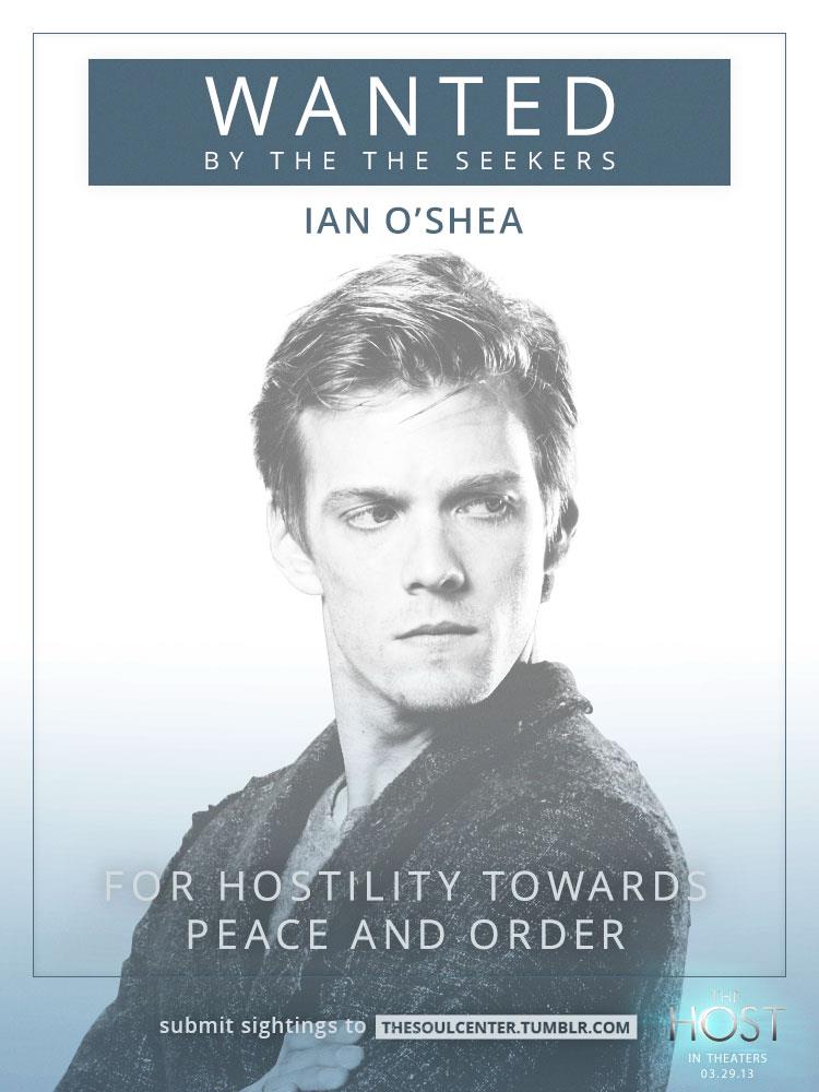 New wanted poster of Ian O'shea