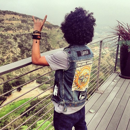  Princetyboo made this vest por himself at age 13 & he is always been the fashion dude!!!!! :D ;D <3