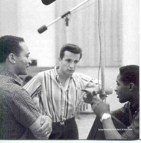  Sam Cooke In The Recording Studio With Herb Alpert And Bumps Blackwell Back In 1960