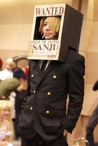  Sanji cosplay Wanted Poster
