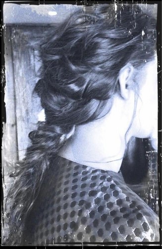  Tweeted picture of Kristen's KCA's hair