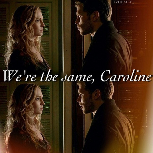  We are the same, Caroline.