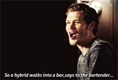 klaus + turned down by everyone lol
