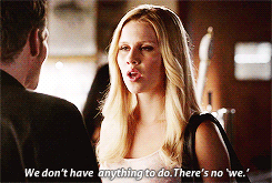 klaus + turned down by everyone lol