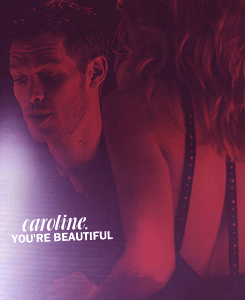  “Caroline, you’re beautiful. But if আপনি don’t stop talking, I will kill you.”