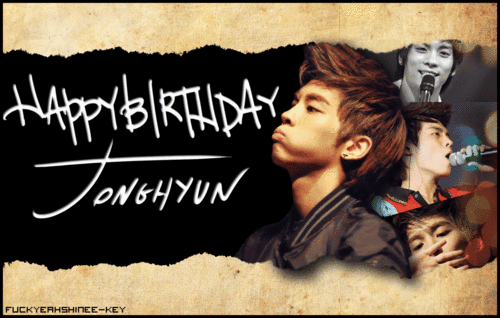  ♥Happy Birthday Jonghyun!~♥