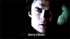  “It must be hard trying to live up to Stefan. All I see is Stefan and Elena. Now that’s love.”