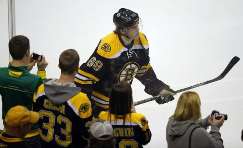  Jagr in Boston Bruins first goal