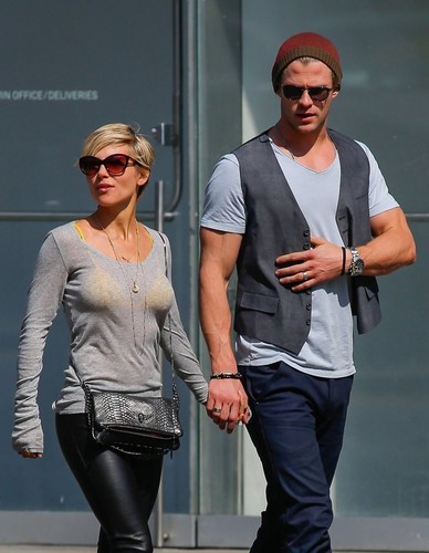 Chris Hemsworth and Elsa Pataky 