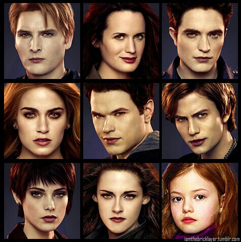  Cullens and Hale's