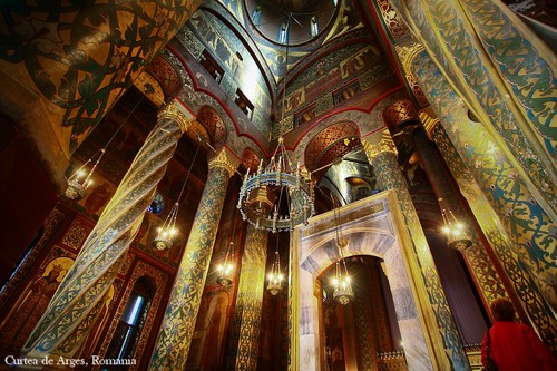  Curtea de Arges, Romania beautiful architecture orthodox churches