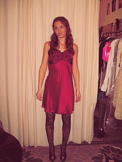  DRESS FITTING PICS from the GG WARDROBE