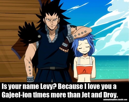  Fairy Tail Pickup Line