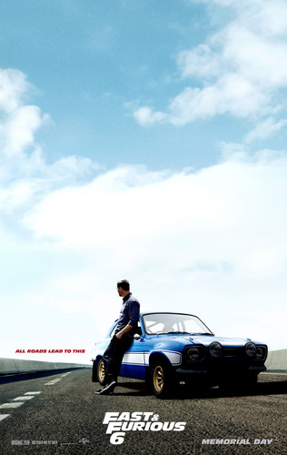 Fast and Furious 6 (2013) Poster - HQ - Paul Walker