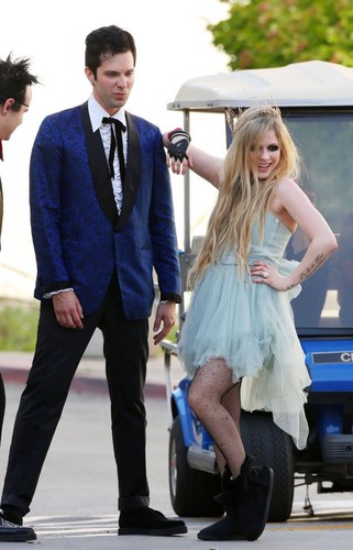 Here's To Never Growing Up Video Shoot