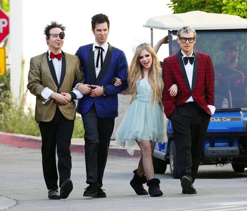 Here's To Never Growing Up Video Shoot
