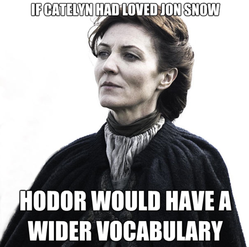  If Catelyn had loved Jon Snow...