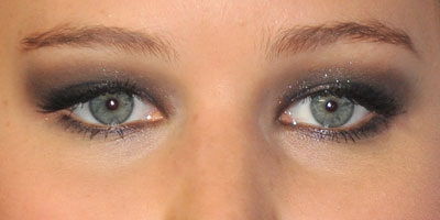  Jennifer Lawrence's eye makeup