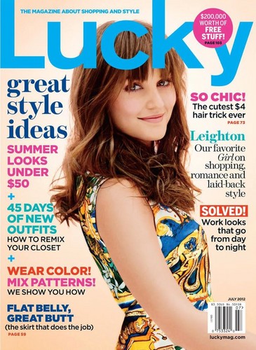  July 2012 issue of Lucky Magazine