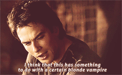  Klaus and Damon talking about Caroline