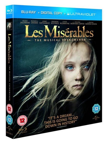  Les Miserables is released on Blu-ray and DVD on 13th May!