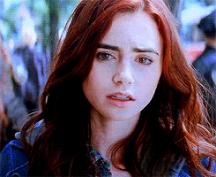  Lily as Clary Fray in The Mortal Instruments: City of Bones