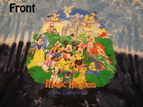  MagicKingdom Shirt- 2008 Front Side Close Up