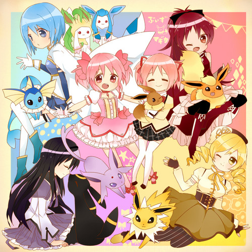Magical Girls and there Pokemon