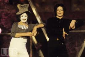  Michael And Legendary French-born Mime, Marcel Marceau