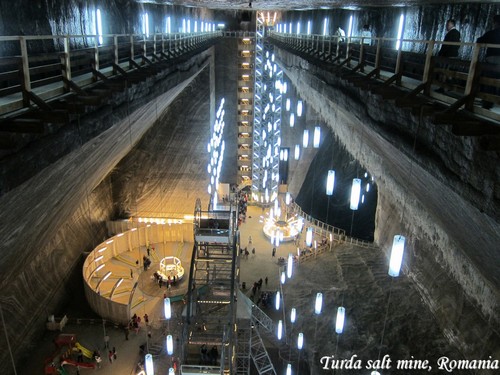  Turda salt mine Romania تصاویر pictures