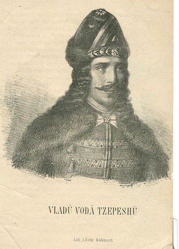  Vlad Tepes Dracula original portrait famous romanian people men romanians