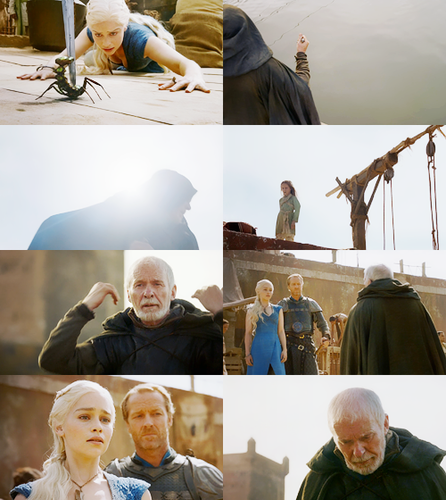  Barristan Selmy & Daenerys Targaryen