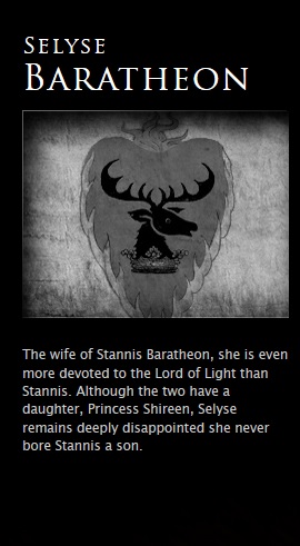  Selyse Baratheon