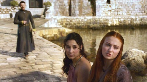  sansa and shae with petyr