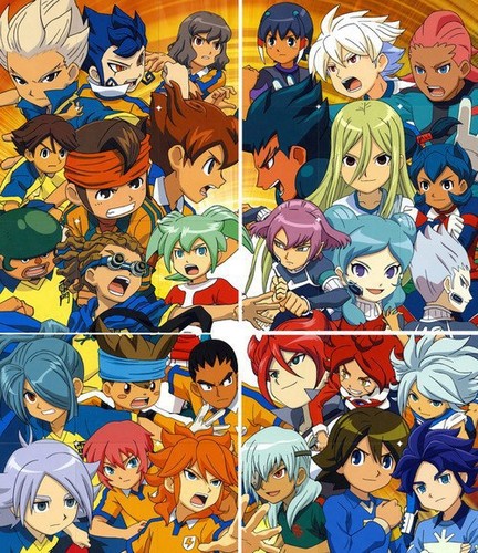  the legendary characters of inazuma eleven
