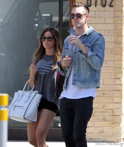  Ashley & Chris out in West Hollywood